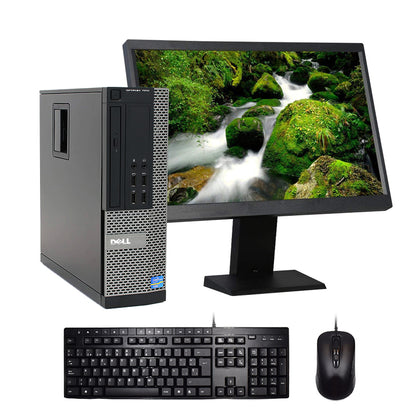Desktop PC Bundle – Intel Core i5 + 22” Monitor + Keyboard & Mouse – Windows 10 Pro