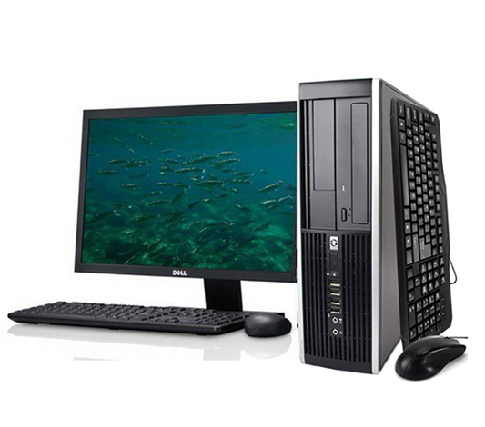 Desktop PC Bundle – Intel Dual Core + 22” Monitor + Keyboard & Mouse – Windows 11 Pro