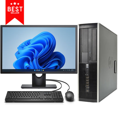 Desktop PC Bundle – Intel Core i5 + 22” Monitor + Keyboard & Mouse – Windows 11 Pro