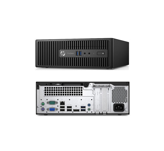 HP 400G3 PC 1000GB HDD - 8GB DDR4 - Intel dual core - windows 11 pro 1TB - desktop