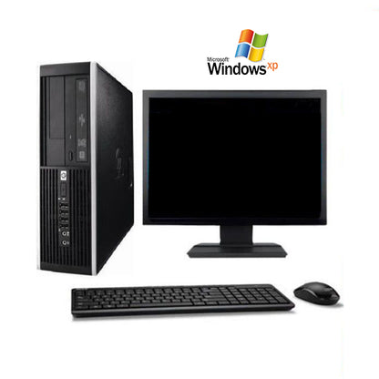 Desktop PC Bundle – Intel Dual Core + 22” Monitor + COM Port + Windows XP 32-bit